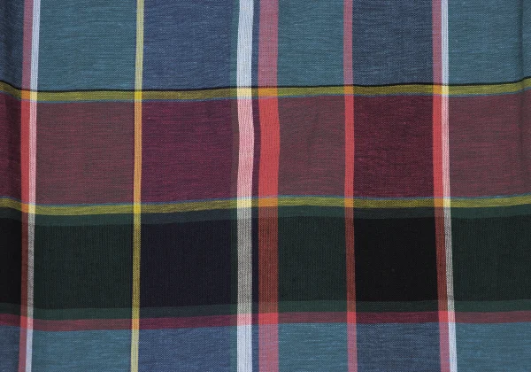 Vivienne Westwood MAN Cotton Linen Check Shirt K-169350_013