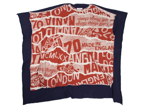 Vivienne Westwood ANGLOMANIA Graphic Printed Square Top K-169351_002