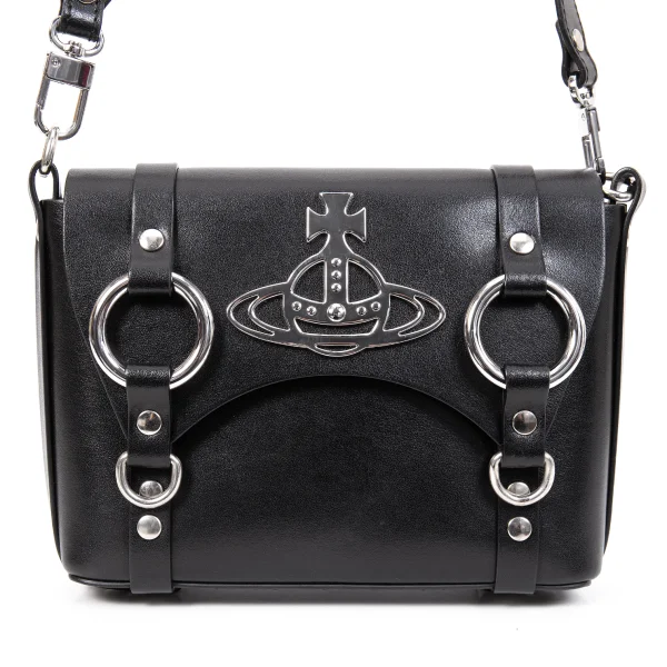 Vivienne Westwood BETTY Leather Mini Satchel Bag K-169353_003