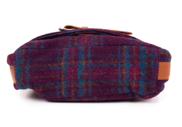 Vivienne Westwood Check Brushed Fabric Shoulder Bag K-169354_006