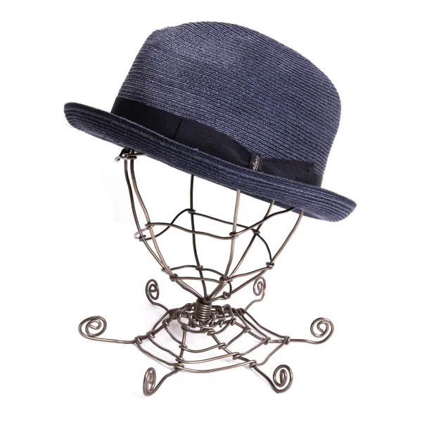 Borsalino Hemp Hat Navy 61 K-169355_001