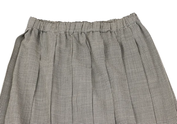 robe de chambre COMME des GARCONS Houndstooth Pleats Skirt K-169358_004