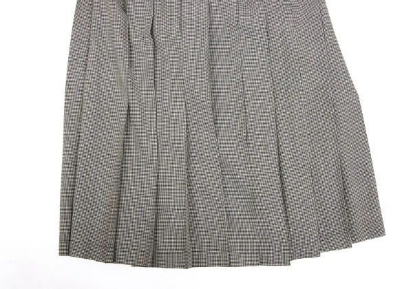 robe de chambre COMME des GARCONS Houndstooth Pleats Skirt K-169358_006