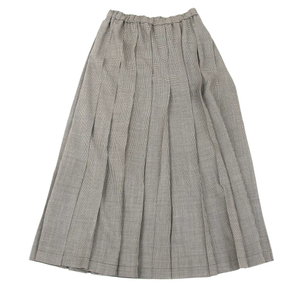 robe de chambre COMME des GARCONS Houndstooth Pleats Skirt K-169358_008