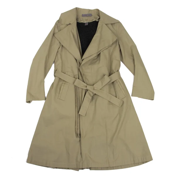 Yohji Yamamoto NOIR Knit Liner Cotton Coat K-169359_002