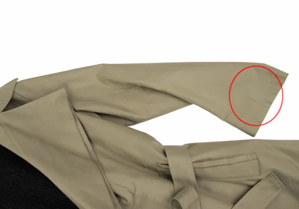 Yohji Yamamoto NOIR Knit Liner Cotton Coat K-169359_005