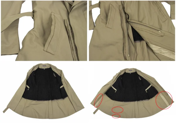 Yohji Yamamoto NOIR Knit Liner Cotton Coat K-169359_009