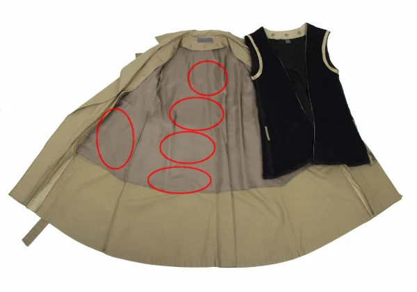 Yohji Yamamoto NOIR Knit Liner Cotton Coat K-169359_011