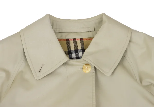 Burberrys' Cotton Poly Lining Check Coat K-169360_004