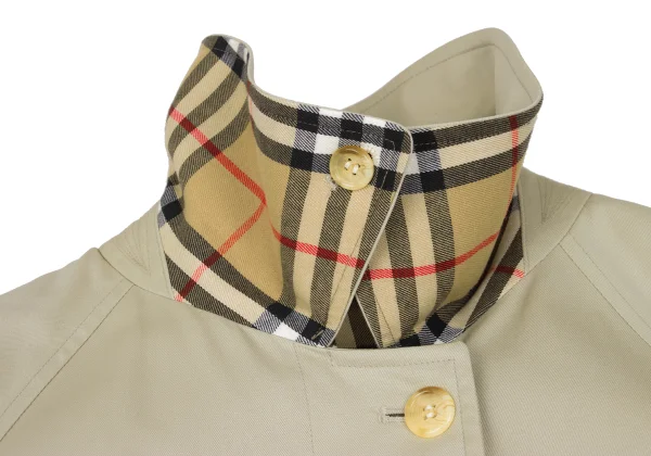 Burberrys' Cotton Poly Lining Check Coat K-169360_006