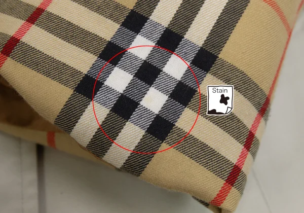 Burberrys' Cotton Poly Lining Check Coat K-169360_010