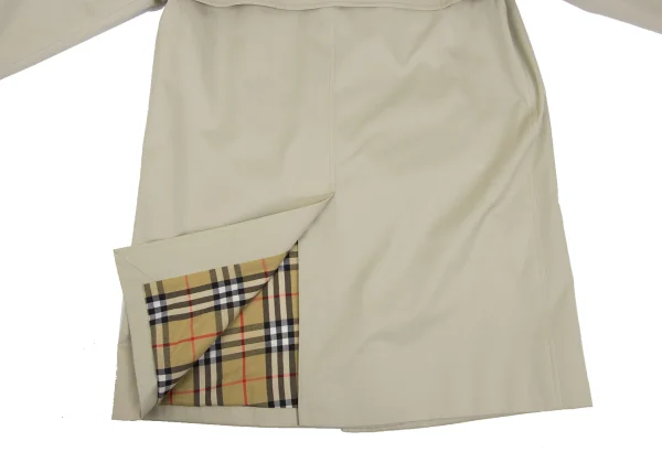 Burberrys' Cotton Poly Lining Check Coat K-169360_017
