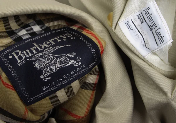 Burberrys' Cotton Poly Lining Check Coat K-169360_019