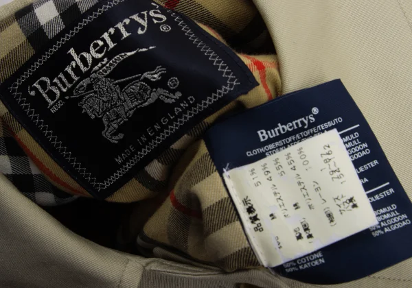 Burberrys' Cotton Poly Lining Check Coat K-169360_021