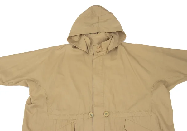 Plantation Linen Cotton Hooded Coat K-169361_003