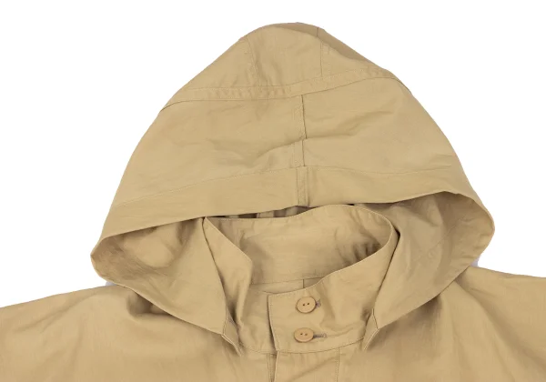 Plantation Linen Cotton Hooded Coat K-169361_004