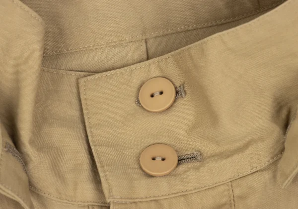 Plantation Linen Cotton Hooded Coat K-169361_005