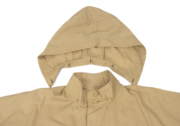 Plantation Linen Cotton Hooded Coat K-169361_006