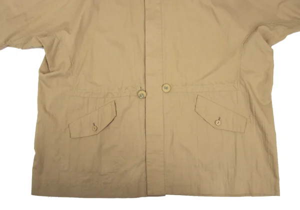 Plantation Linen Cotton Hooded Coat K-169361_010