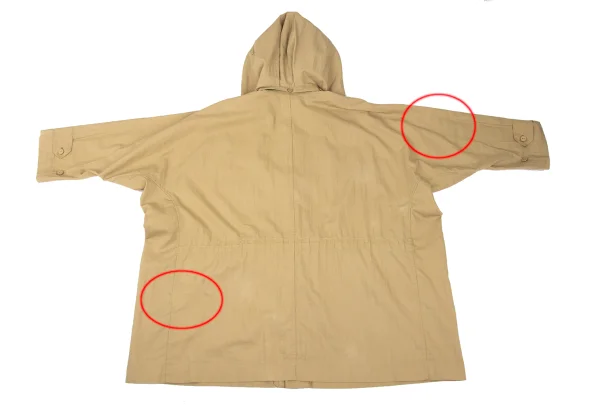 Plantation Linen Cotton Hooded Coat K-169361_015