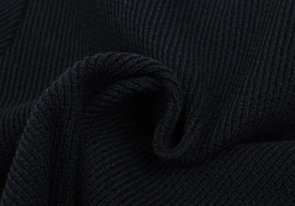 robe de chambre COMME des GARCONS Wool Sheer Panel Knit Jacket K-169362_017