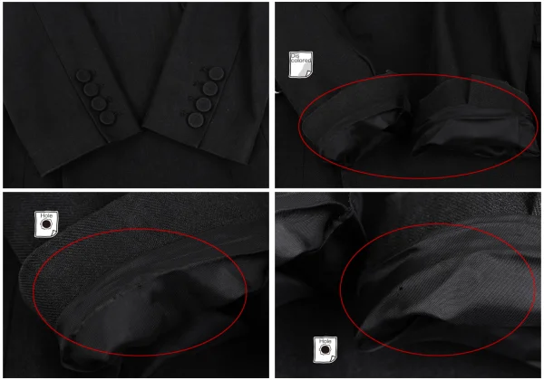 Jean Paul GAULTIER FEMME Back Belt Multi-Pocket Piping Jacket K-169363_006