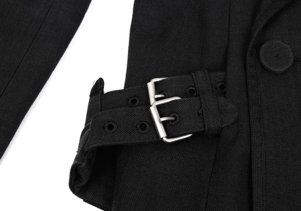 Jean Paul GAULTIER FEMME Back Belt Multi-Pocket Piping Jacket K-169363_009