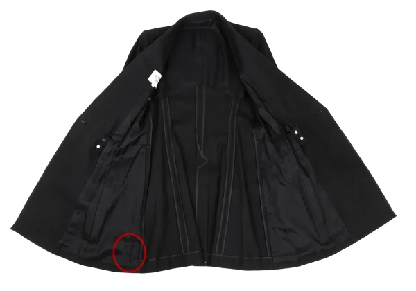 Jean Paul GAULTIER FEMME Back Belt Multi-Pocket Piping Jacket K-169363_012