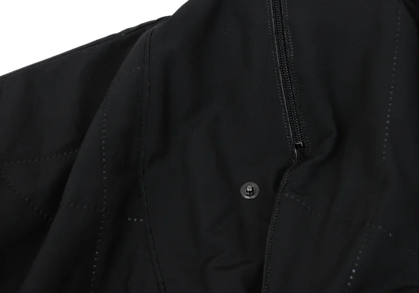 PLEATS PLEASE Ultrasonic Cutting Shawl Collar Coat K-169364_008