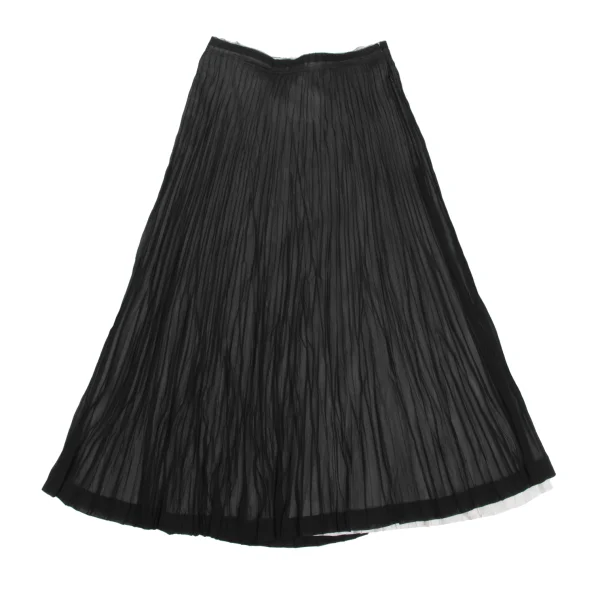 COMME des GARCONS Cut Off Pleated Skirt K-169365_002