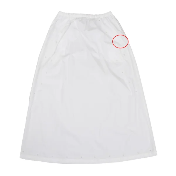 ISSEY MIYAKE HaaT Side Embroidered Design Skirt K-169366_013