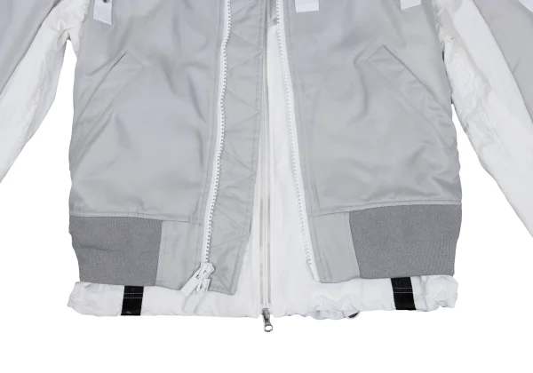 sacai×NIKE Switching Layered Bomber Jacket K-169367_005