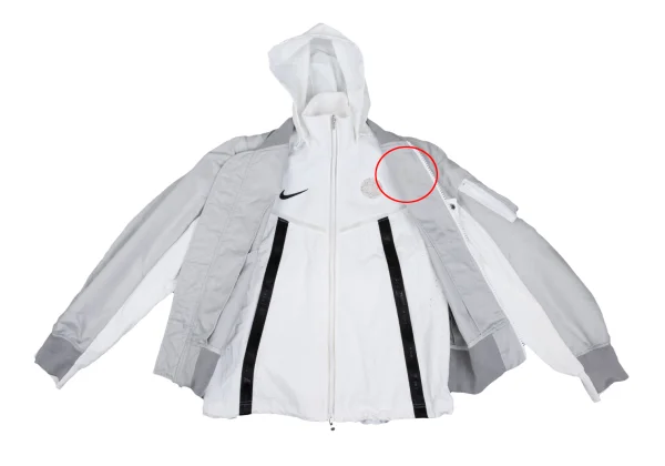 sacai×NIKE Switching Layered Bomber Jacket K-169367_008