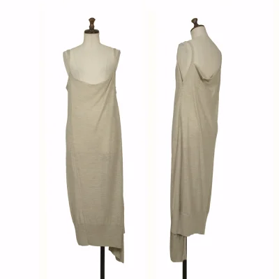 RISMAT by Y's Blended Rayon Sleeveless Knit Dress
