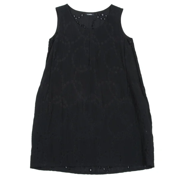 LIMI feu See-through Dot Jacquard Sleeveless Dress K-169371_002