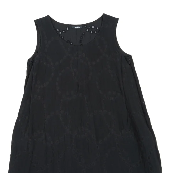 LIMI feu See-through Dot Jacquard Sleeveless Dress K-169371_003