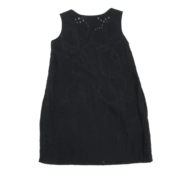 LIMI feu See-through Dot Jacquard Sleeveless Dress K-169371_010