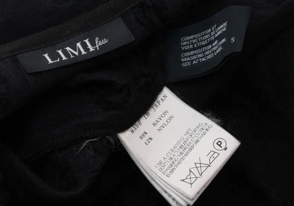 LIMI feu See-through Dot Jacquard Sleeveless Dress K-169371_014