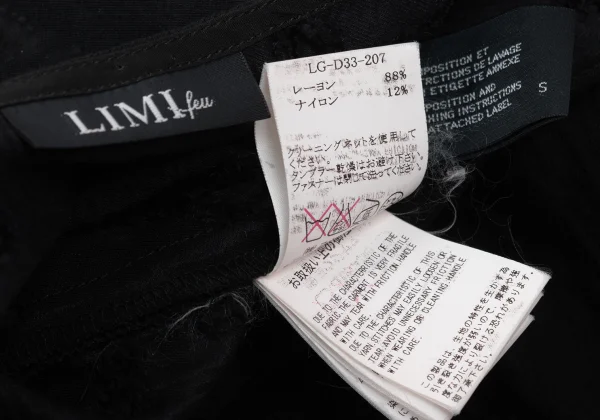 LIMI feu See-through Dot Jacquard Sleeveless Dress K-169371_015