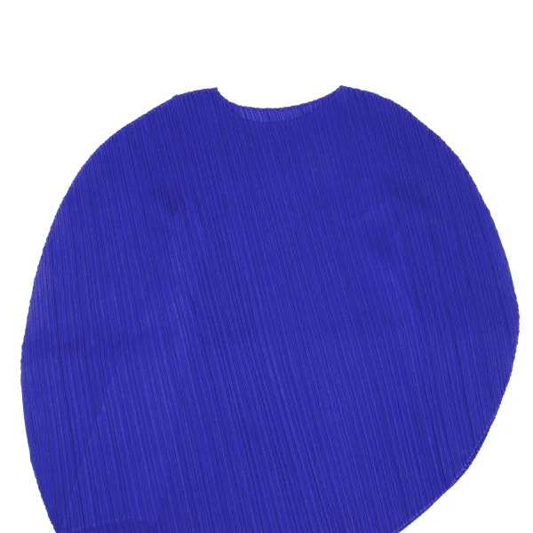 PLEATS PLEASE Asymmetrical Circle Silhouette Tunic K-169373_003