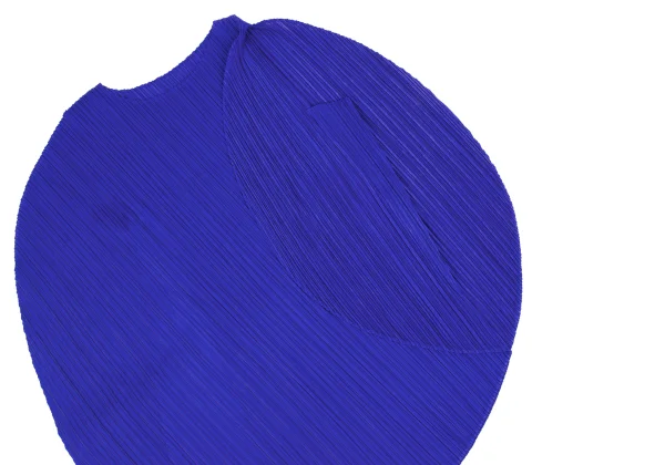 PLEATS PLEASE Asymmetrical Circle Silhouette Tunic K-169373_005