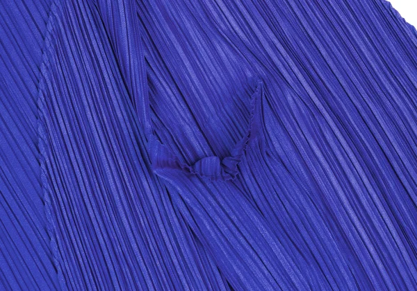 PLEATS PLEASE Asymmetrical Circle Silhouette Tunic K-169373_006