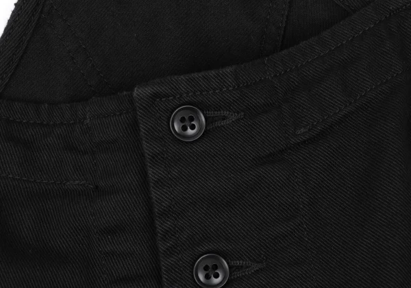 BLACK Scandal Yohji Yamamoto Oxford Work Overalls K-169377_005