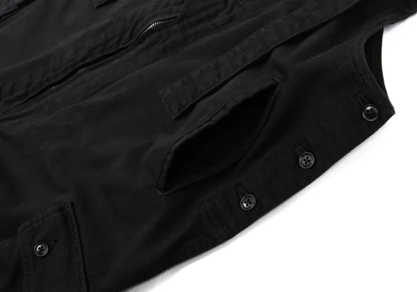 BLACK Scandal Yohji Yamamoto Oxford Work Overalls K-169377_007