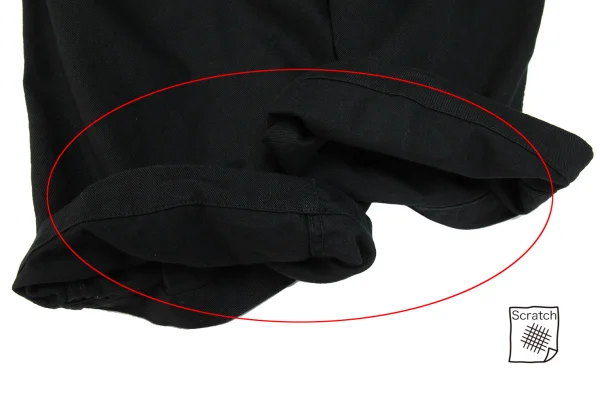 BLACK Scandal Yohji Yamamoto Oxford Work Overalls K-169377_012