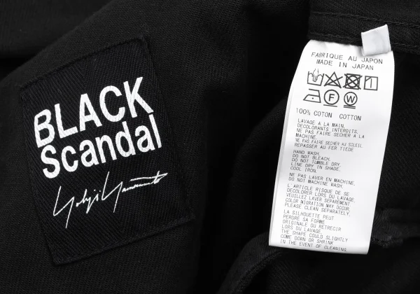 BLACK Scandal Yohji Yamamoto Oxford Work Overalls K-169377_017