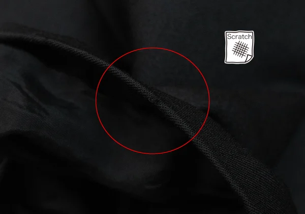 BLACK COMME des GARCONS Wool Back Studded Long Jacket K-169378_014