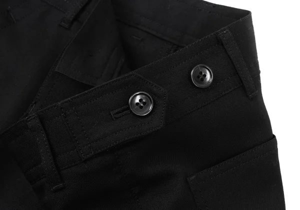 BLACK COMME des GARCONS Wool Side Studded Pants K-169379_005