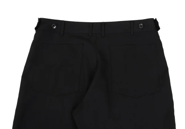 BLACK COMME des GARCONS Wool Side Studded Pants K-169379_014