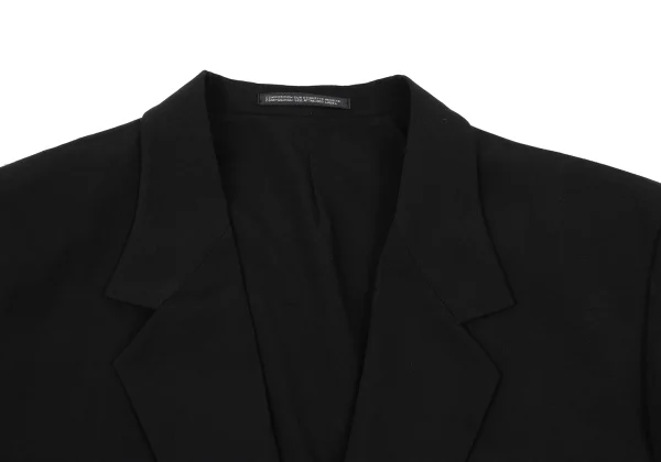 Yohji Yamamoto POUR HOMME Poly Blend Zippered Hem Jacket K-169381_004